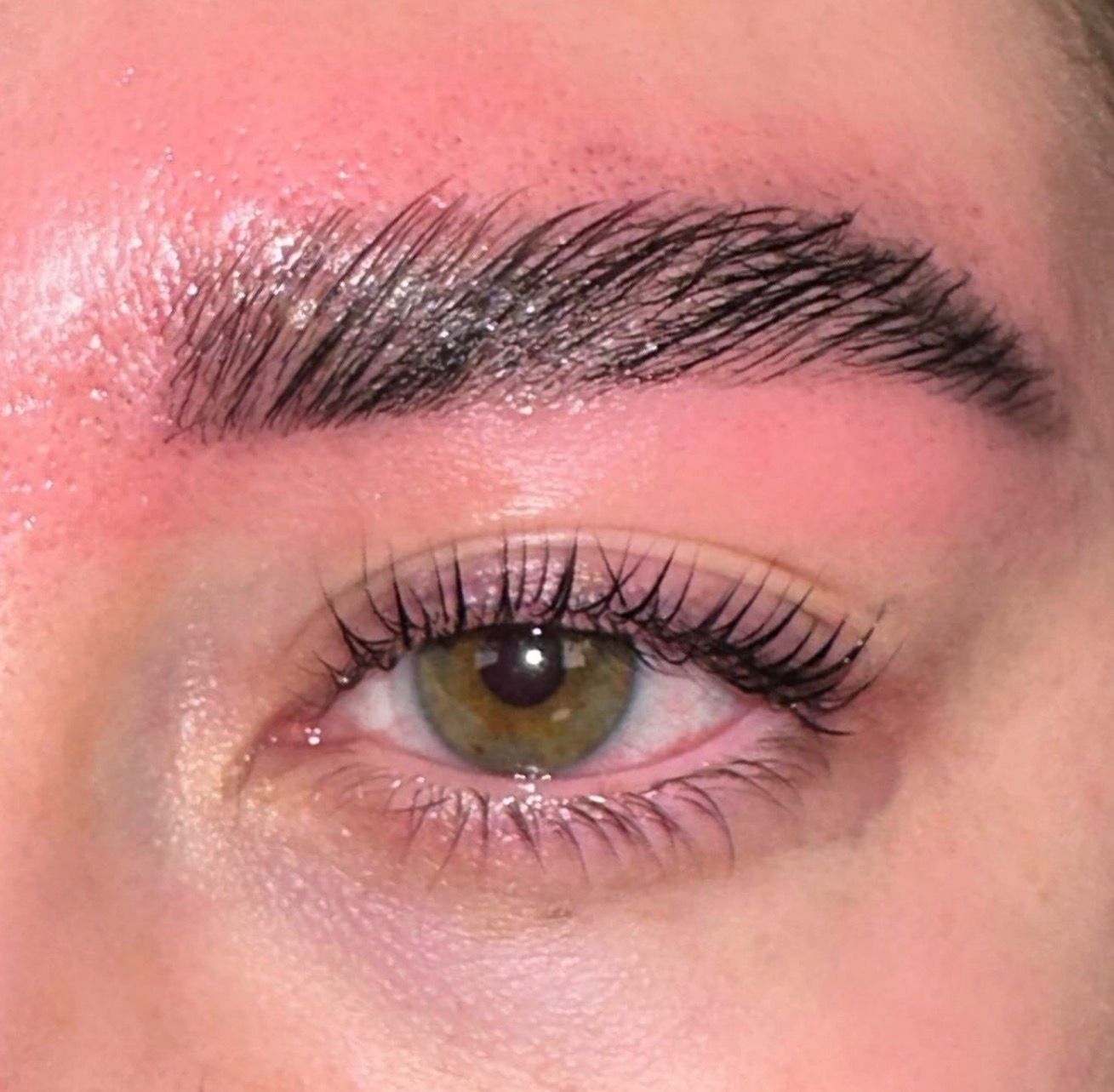Brow tint and wax by Alice Clarke